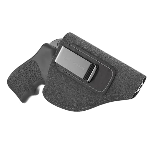 Relentless Tactical The Ultimate Suede Leather IWB Holster Made in USA - Right Handed - Fits Most J Frame Revolvers - Ruger LCR - Smith & Wesson Body Guard - Taurus & Most .38 Special Type Guns