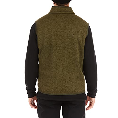 Image of Smith's Workwear mens Full Zip Sweater Fleece Vest