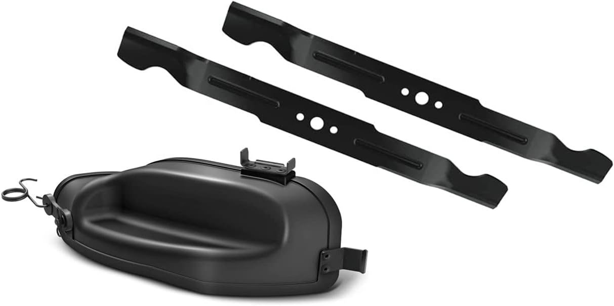 EGO ZT4204L Mower Mulch Kit for EGO 42'' Zero Turn Riding Mower - Blades and Mulch Plug, Black, (AMP4200K)