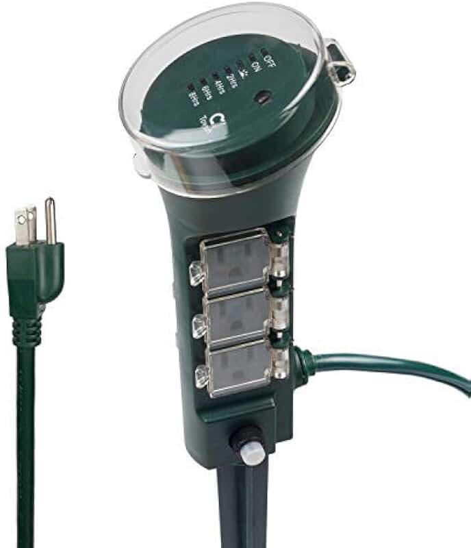 outdoor electrical outlet post