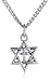 Star of David with Cross Pendant Necklace