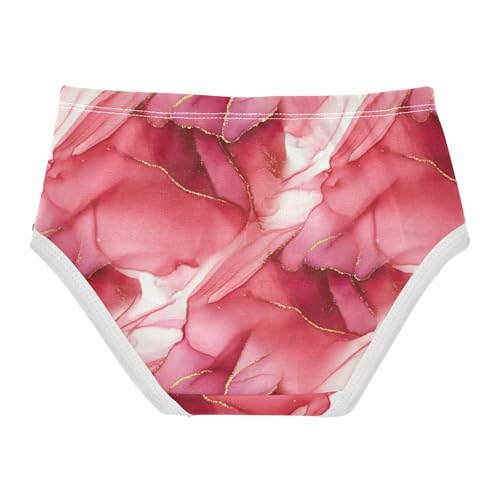 Joisal Aesthetic Red Pink Girls Underwear Toddler 2t Cotton Little Girl Panties Personalized Briefs Kids Undies2