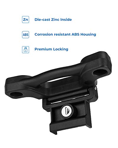 ISSYAUTO 4 Pack Tie Down Anchors Compatible with 2015-2021 2022 F150 F250 F350 Boxlink Bed Cleats, FL3Z-99000A64-B, Upgraded Foldable Design