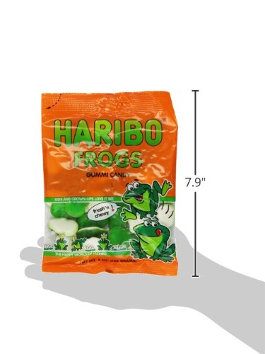 Haribo Gummy Frogs, 5 Oz