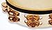 Latin Percussion PRO 10 Double Row Headed Bronze Jingles Tambourine (LP384-BZ)