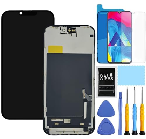 ZTOOYO for iPhone 15 Screen Replacement for iPhone 15 Screen Replacement kit for iPhone 15 LCD Display digitizer A2846 A3089 A3092 A3090 Touch Screen Assembly with Repair Tools 6.1 inch Black