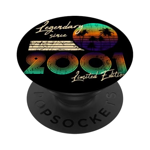 Humor original regalo de cumpleaños de 20 años Hombre 2001 PopSockets PopGrip Intercambiable