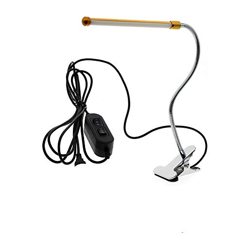 Preisvergleich Produktbild tischlampen Cliphalter USB-betriebene LED-Schreibtischlampe Flexible Schwanenhals-Lesetischlampe Dimmbares Augenschutz-Nachtlicht für das Studienbüro