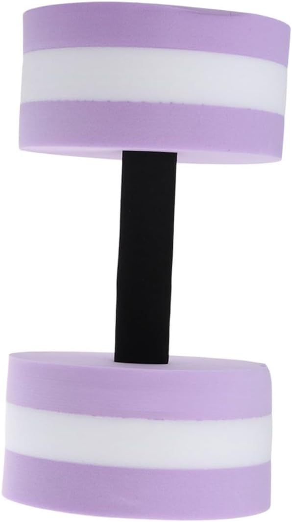 FAVOMOTO EVA Water Weight Aquatic Dumbbell Swim Bar Foam Aquatic Exercise Dumbbells 2pcs Water Fitness Barbells Sponge Floating Pool Resistance Dumbbells