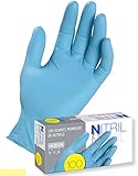 cubex professional guanti medicale in nitrile monouso senza polvere icoguanti taglia l 100 pezzi