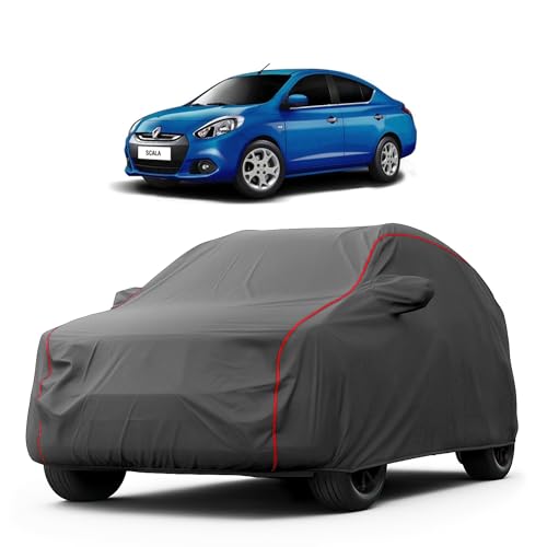 Image of Heavy-Duty Car Cover for Compatible with Renault Scala (2012 to 2025 All Models) Deluxe Car Protection Cover - Waterproof & UV-Resistant All-Season Exterior Protection