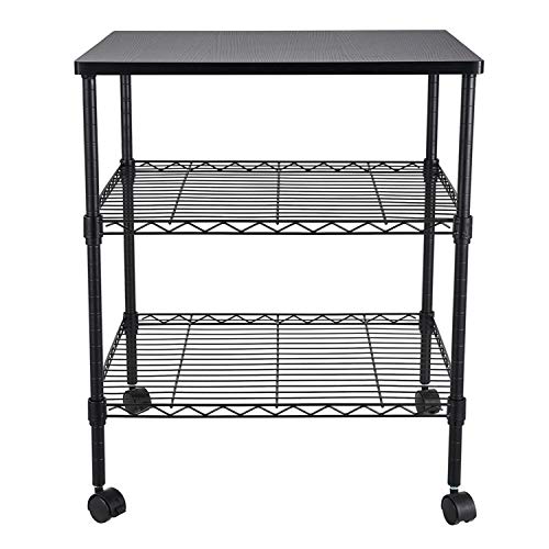 Flash Sale Buy 1 get 1 OTU 3-Shelf Printer Cart,Storage for Kitchens,attics,Office,dorms,basements garages