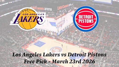 NBA Free Pick | Lakers vs Pistons Prediction