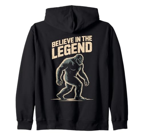 Croyez en la légende du Folklore cryptique du Bigfoot Sasquatch Sweat à Capuche
