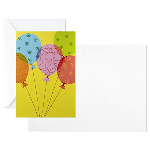 Hallmark 5Edx8610 Assorted Blank Greeting Cards (Cheerful Designs, 12 Cards And Envelopes) #TOP3