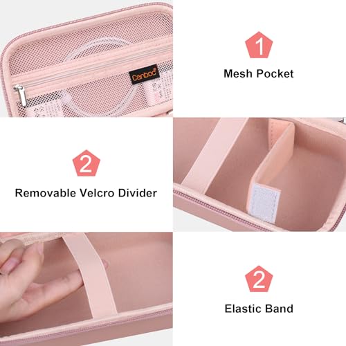 Funda rígida para cámara digital 4K Canboc en rosa miniatura 5