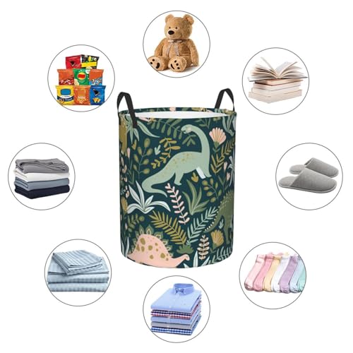 Panier à linge haut dinosaure contre le désordre du linge - 7