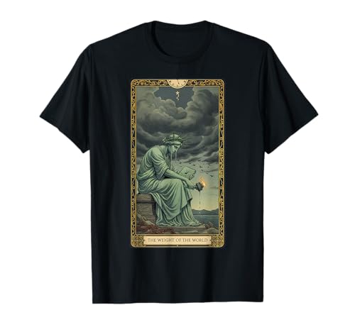 Triste Estatua de la Libertad Tarot Camiseta