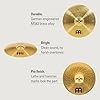 Meinl Cymbals HCS Crash-Ride Cymbal 18 inch (Video) for Drum Set (45,72cm) Traditional Finish Brass, Made in Germany (HCS18CR) #4