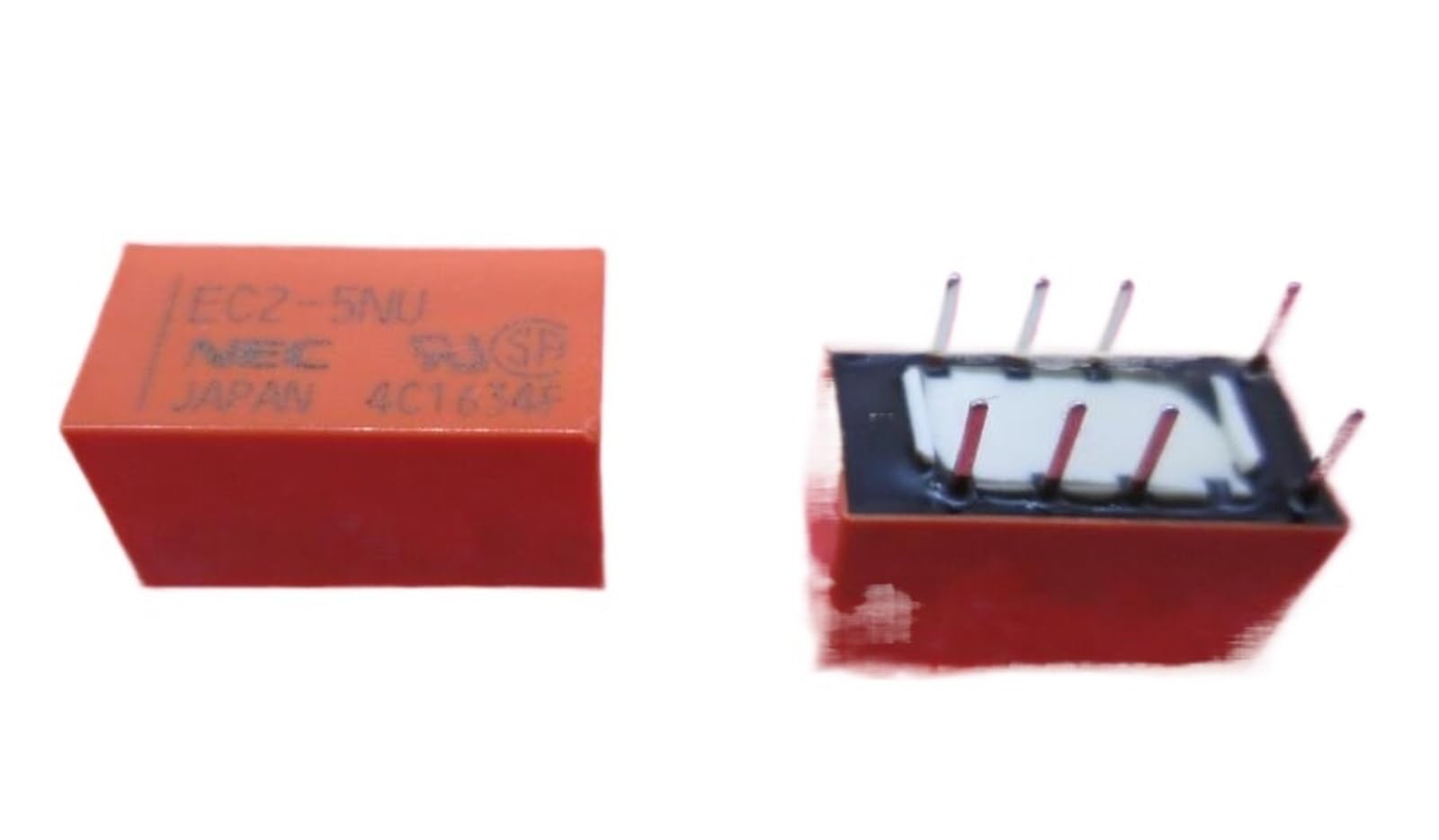 Relais 5V CC EC2-5 electromagnetique a faible consommation pour microcontroleur