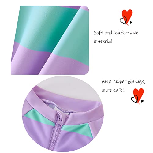 Image of UMELOK Baby Girl Swimsuit Infant UPF 50+ Bathing Suit Size Months