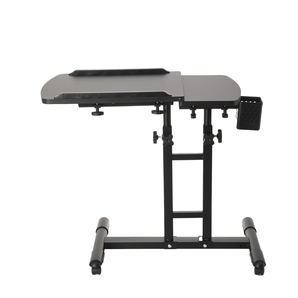 Lfhelper Tattoo Workbench Table With Height And Angle Adjustable Stand, Double Layer Surface, Easy Clean I-Frame Base Tattoo Workstation For Tattooists And Salons