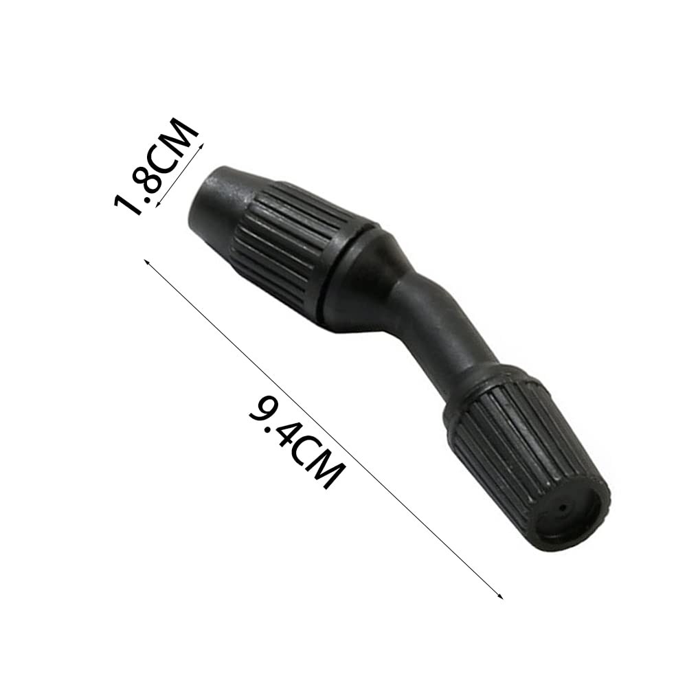 Lot de 2 buses de pulvérisation pour désherbeur de mauvaises herbes Cône Pièces de rechange Buse de pulvérisation de rechange Système professionnel pour arrosage et nettoyage