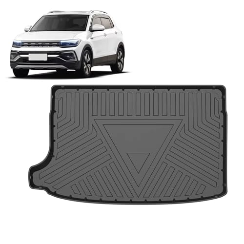 Tapis de coffre antidérapant pour T-Cross protégeant le bac de chargement - 2