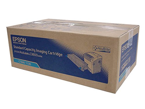 Toner cyan Epson C13S051130 original Aculaser C 3800 imprimante laser couleur