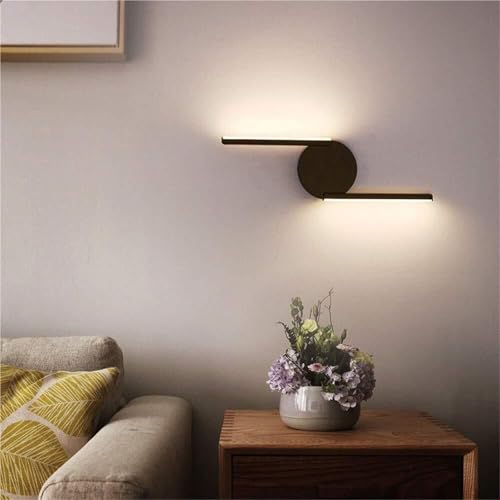 Aplique de Pared Moderno Dormitorio Luces de Pared LED Sala de Estar Iluminación de Pared Lámparas de Interior Apliques de Pared de Bricolaje creativos Accesorios Lampara montada Luz cálida y luz