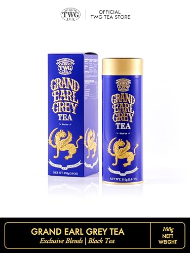 TWG Tea | Grand Earl Grey Tea | Bergamot | Haute Couture Tin, 110g | Gift Set