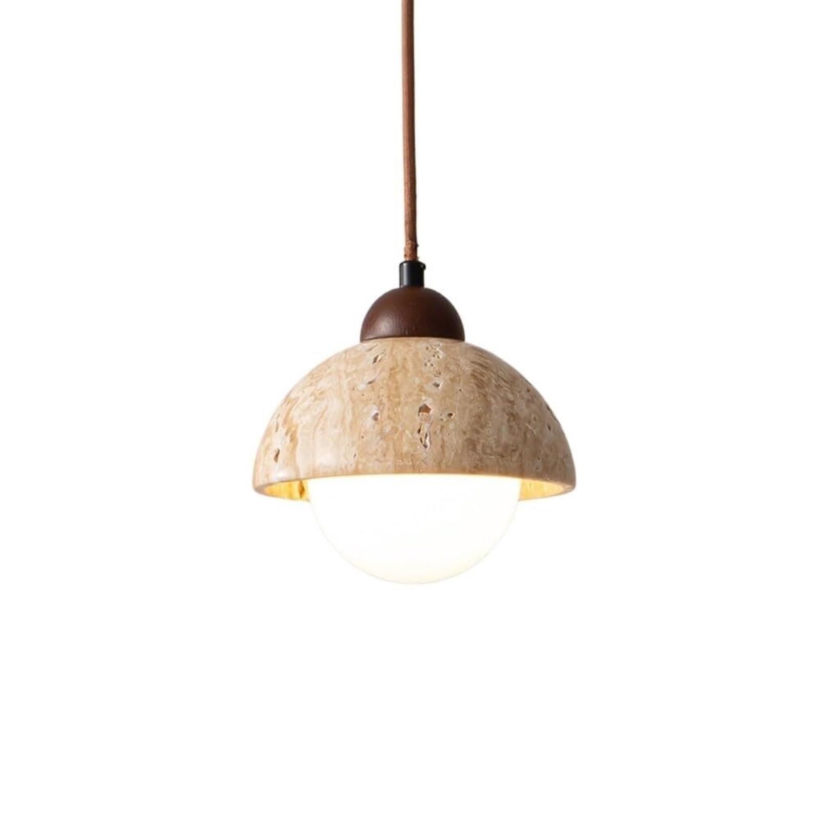 Lustre japonais de style Wabi-Sabi en marbre pour éliminer les zones d'ombre