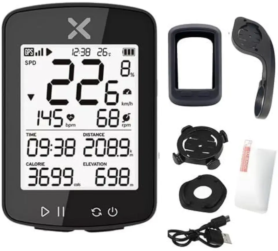 Velocímetro Bike Gps de Bicicleta Ciclismo Sem Fio Bluetooth Ant G2 Plus