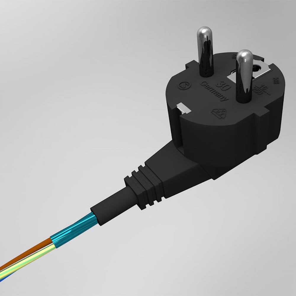Geschirmte PC-Steckdosenleiste D6744, 6-Fach,zur Schirmung niederfrequenter elektrischer Felder und Reduzierung magnetischer Wechselfelder