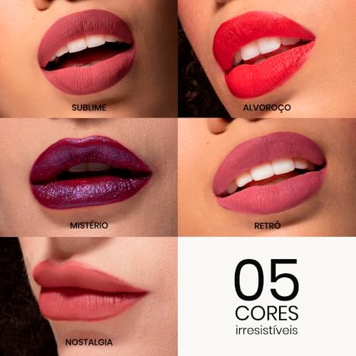 Batom Líquido Ultra Velvet Sublime Contém 1g 4ml