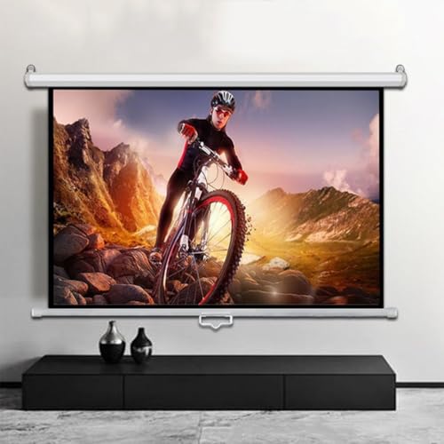 Pantalla para proyector retráctil 60 pulg 4:3 HD 4K miniatura 2