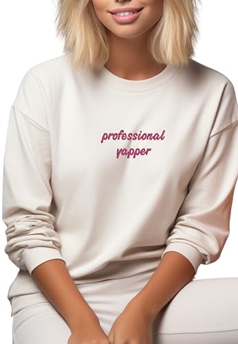 Professional Yapper Embroidered Sweatshirt, Soft Fabric, High Quality4