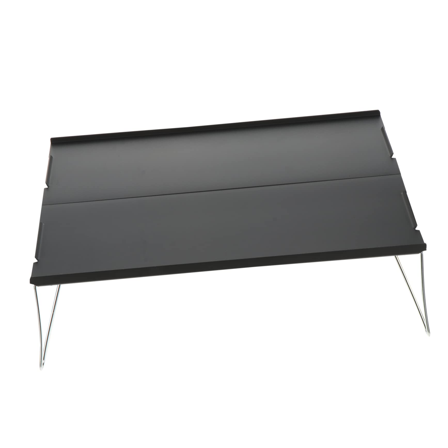 Table de camping aluminium ultra stable contre le sol instable en pique-nique