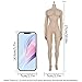 OBEST TBLeague Super-Flexible Female Pale Seamless Doll Body 1/6 Figure 28 Points of Artculation with Stainless Steel Skeleton(No - Head Sculpt Version and Clothes) (S07c)
