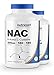Nutricost N-Acetyl L-Cysteine (NAC) 600mg; 180 Caps (2 Bottles)