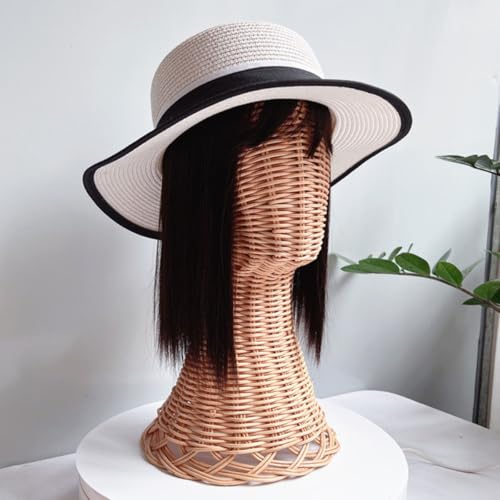 Support casquette stable et résistant mannequin perruque rotin - 6