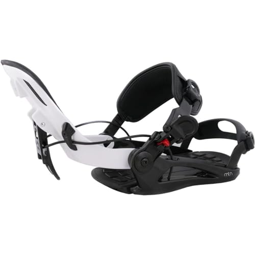 System MTN Rear Entry Step in Bindings w/Pro Twist Boots Men's Complete Snowboard Package (Medium Bindings, 8)