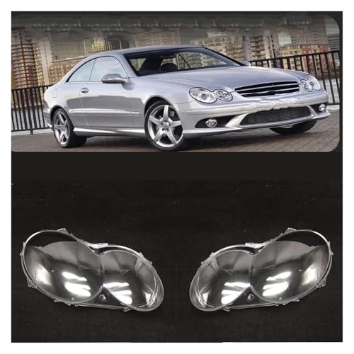 Remplacer vitre phare gauche Mercedes W209 CLK brisée coque neuve