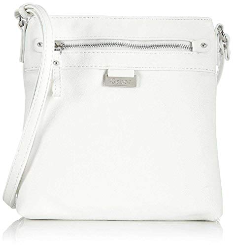 Gabor bags Gela Damen Umhängetasche Crossbody Bag Klein Weiß