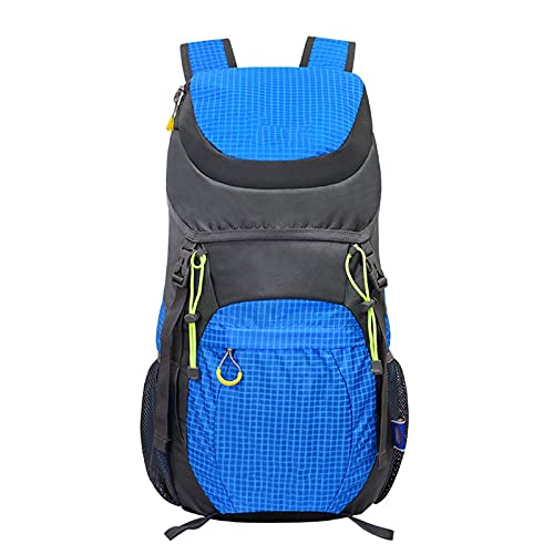 hanzeni Sac à Dos léger de Stockage Sac d'alpinisme de Voyage en Plein air Sac à Dos Sac d'ordinateur Sac de Camping de Voyage Noir Cover