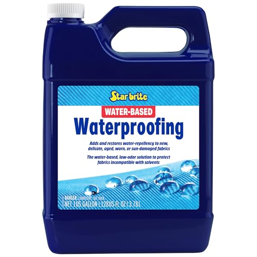 STAR BRITE Water-Based Waterproofing & Fabric Protectant - Low Odor Waterproofer for All Materials- 1 GAL (082200) by STAR BRITE - Used condition - US$46.63