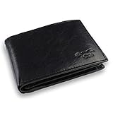 Portefeuille homme cuir veritable - Biker portefeuille - Chaîne de Victorinox - Safekeepers Maroquinerie - Porte-Cartes - Compact Luxe