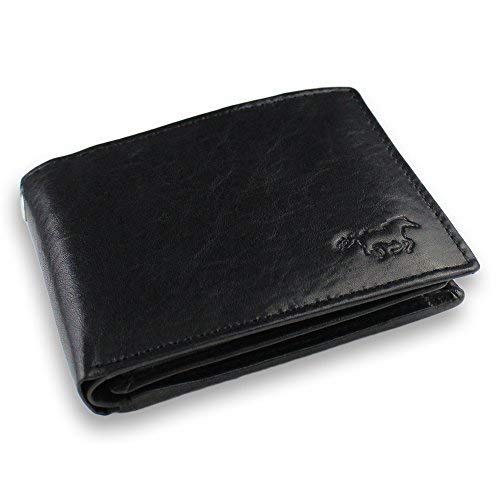 Portefeuille homme cuir veritable - Biker portefeuille - Chaîne de Victorinox - Safekeepers Maroquinerie - Porte-Cartes - Compact Luxe