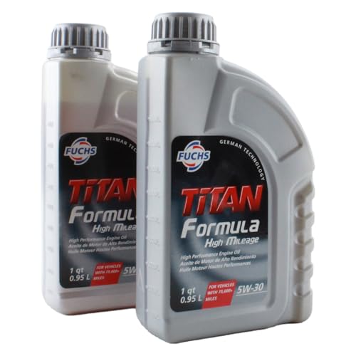 Aceite para motor 5W-30 fórmula high mileage 2qt
