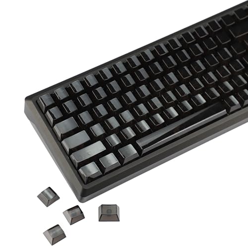 YMDK 136�L�[ �t���V���C���X���[�L�[�L���b�v PC �N���X�^���A�C�X RGB �u�����N�L�[�L���b�v �`�F���[�v���t�@�C�� 61/68/84/104/108 MX���J�j�J���L�[�{�[�h�p